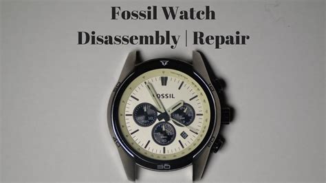 fossil watch refurbishing.